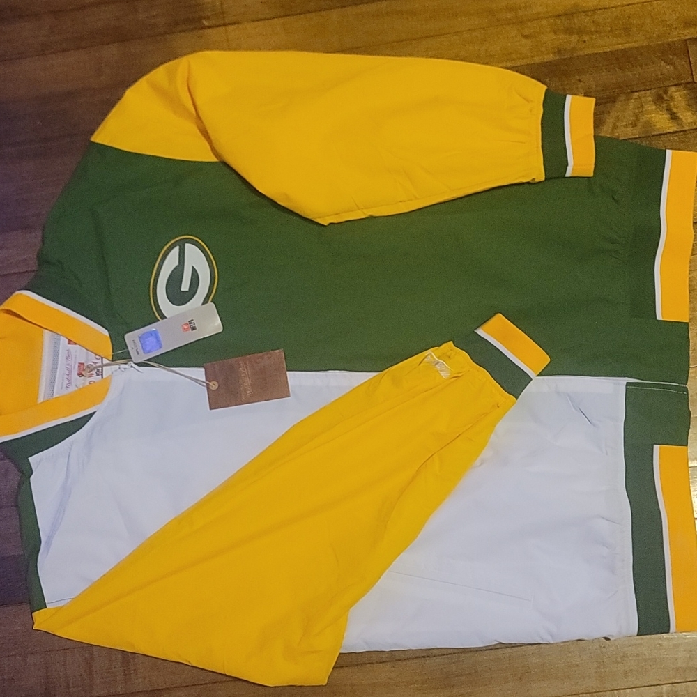 Packers Mitchell and Ness Superbowl  jacket